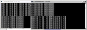 Dosfenster Ping auf Linksys WAP54g