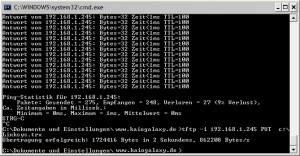 Dosfenster tftp auf wap54g